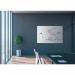SIGEL GL520 Glass whiteboard Artverum - matt - super-white - 150 x 100 x 1,80 cm - polished corners - safety glass (ESG), steel - GS-approved GL520