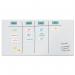 SIGEL Glass whiteboard Artverum - SGS-approved - 200 x 100 cm - super-white - safety glass GL525