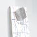 SIGEL GL525 Glass whiteboard Artverum - matt - super-white - 200 x 100 x 1,80 cm - polished corners - safety glass (ESG), steel - GS-approved GL525