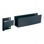 SIGEL GL803 Storage tray - anthracite - 16 x 5,4 cm - plastic - magnetic clip to attach - for glass boards GL803