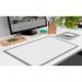 SIGEL Paper desk pad - Squared - squared - white, grey - approx. A2 - 30 sheets HO260