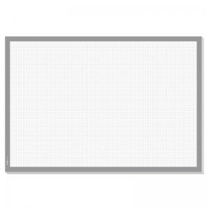 SIGEL HO260 Paper desk pad- squared - squared - whitegrey - approx. A2