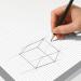 SIGEL HO260 Paper desk pad- squared - squared - whitegrey - approx. A2 - undated - pictorial product information - 30 sheets - FSC-certified HO260