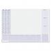 SIGEL Paper desk pad - Lilac - 3 years - approx. A2 - 30 sheets HO355