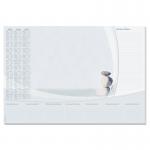 SIGEL Paper desk pad design ”Harmony” - approx. A2 - calendar forr 3 years - 30 sheets HO370