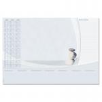 SIGEL Paper desk pad design - Harmony - 3 years - approx. A2 - 30 sheets HO370