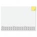 SIGEL Paper desk pad - Memo - 3 years - approx. A2 - 30 sheets HO490