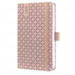 SIGEL Weekly planner Jolie 2025 - FSC-certified - 1 year - hardcover - approx. A6 - rose - 174 S. J5130