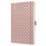 SIGEL Weekly planner Jolie 2025 - FSC-certified - 1 year - hardcover - approx. A5 - rose - 174 S. J5131