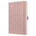 SIGEL Weekly planner Jolie 2025 - FSC-certified - 1 year - hardcover - approx. A5 - rose - 174 S. J5131