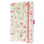 SIGEL Weekly planner Jolie 2025 - Bloom Pink - approx. A5 - beige, pink - hardcover - 2 pages = 1 week - 174 S. - FSC-certified J5307