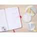 SIGEL Weekly planner Jolie 2025 - Green Monstera - approx. A5 - light green, black - hardcover - 2 pages = 1 week - 174 S. - FSC-certified J5353