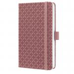 SIGEL Notebook Jolie - lined - approx. A6 - dusty red - hardcover - 174 S. - FSC-certified JN134