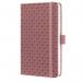 SIGEL Notebook Jolie - lined - approx. A6 - dusty red - hardcover - 174 S. - FSC-certified JN134