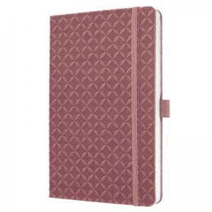 SIGEL Notebook Jolie - lined - approx. A5 - dusty red - hardcover -