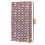 SIGEL Notebook Jolie - lined - approx. A6 - rose - hardcover - 174 S. - FSC-certified JN136