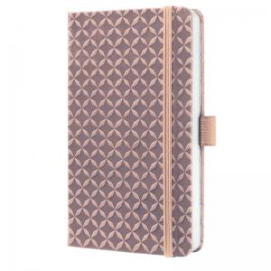 SIGEL Notebook Jolie - lined - approx. A6 - rose - hardcover - 174 S.