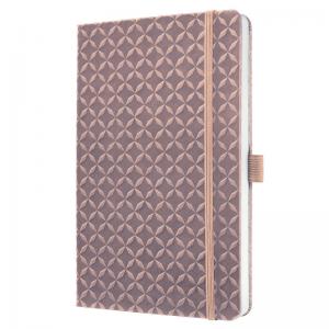 SIGEL Notebook Jolie - lined - approx. A5 - rose - hardcover - 174 S.