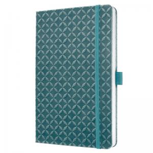 SIGEL Notebook Jolie - lined - approx. A5 - ocean blue - hardcover -