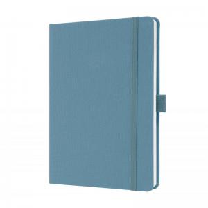 SIGEL Notebook Jolie - lined - approx. A5 - blue - hardcover - 192 S.