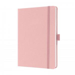 SIGEL Notebook Jolie - lined - approx. A5 - light pink - hardcover -