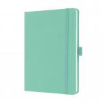 SIGEL Notebook Jolie - lined - approx. A5 - mint green - hardcover - 192 S. - FSC-certified JN409