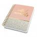 SIGEL Spiral notebook Jolie - Sweet Dots - dot grid (dotted) - 120 gsm - approx. A5 - white, black, rose - hardcover - 240 S. - FSC-certified JN601