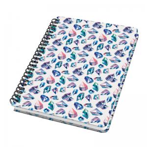 SIGEL Spiral notebook Jolie - Fairy Gems - dotted dot grid - 100 gsm -