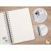 SIGEL JN619 Spiral notebook Jolie - Misty Meadows - approx. A5 - dotted - hardcover - violetbluegreen - 240 p. - 120 gsm - FSC-certified JN619