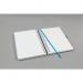 SIGEL Spiral notebook Jolie - Light Rainbow Vibes - blank - 120 gsm - approx. A5 - white, - hardcover - 240 S. - FSC-certified JN650