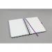 SIGEL Spiral notebook Jolie - Dark Rainbow Vibes - dot grid (dotted) - 120 gsm - approx. A5 - black,  - hardcover - 240 S. - FSC-certified JN651