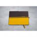 SIGEL LS107 Notebook Linescape Sun - approx. A5 - lined - hardcover - dark greyyellow - 176 p. - FSC-certified LS107