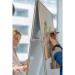 SIGEL MU020 Agile whiteboard Meet up - silver frame - 90 x 180 x 1,70 cm - whitesilver  MU020