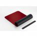 SIGEL Desk pad - imitation leather - black, red - double sided - 80 x 30 cm SA603
