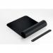 SIGEL Desk pad - imitation leather - black - double sided - 80 x 30 cm SA604