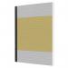 SIGEL SN100 Notebook Quicknote - A5 - lined - softcover - yellowgrey - 200 p. - FSC-certified SN100