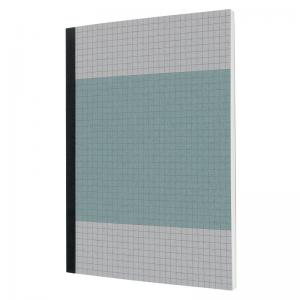SIGEL SN200 Notebook Quicknote - A5 - squared - softcover - bluegrey -
