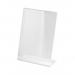 SIGEL TA212 Table-top display frame - 15 x 21,50 x 6,50 cm - A5 - slanted - single-sided presentation - crystal clear - acrylic (PMMA) TA212