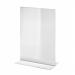 SIGEL TA220 Table-top display frame - 21 x 30 x 8,50 cm - A4 - upright - double-sided presentation - crystal clear - acrylic (PMMA) TA220