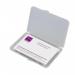 SIGEL VA140 Business card case - for up to 15 business cards - transparent - 1 piece VA140
