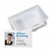 SIGEL VA140 Business card case - for up to 15 business cards - transparent - 1 piece VA140