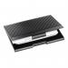 SIGEL VZ134 Business card case - for up to 20 business cards - black - Metal - 1 piece VZ134