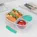 Sistema 3 Split Lunch Box with Yoghurt Pot 2L 20920 SIS20920