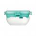 Sistema Salad Max to Go Coloured Clip 1.63L Clear 21357 SIS21357