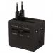 Swordfish VariPlug Universal Travel Adapter Black 40249 SK00794