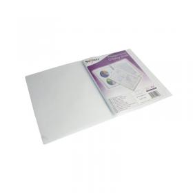 Snopake Superline Presentation Book 20 Pocket A4 Clear 11951 SK01927