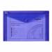 Snopake Polyfile Electra Foolscap Plus Purple (Pack of 5) 11162 SK02651