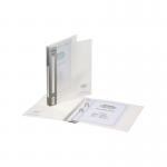 Snopake 2 Ring Binder 25mm A4 Clear (Pack of 10) 10183 SK02701