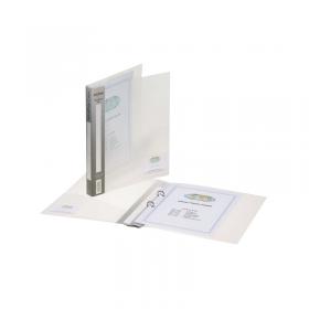 Snopake 2 Ring Binder 25mm A4 Clear (Pack of 10) 10183 SK02701