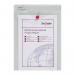 Snopake Polyfile P File Wallet Portrait A5 Clear (Pack of 5) 13280 SK04269